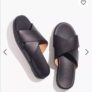 Louisa criss cross slide